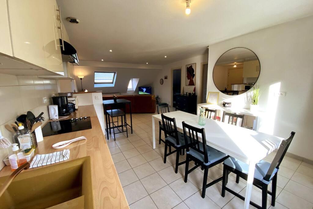 10Min Bus Strasbourg Centre-Parking Prive-Wifi-Tv Διαμέρισμα Bischheim Εξωτερικό φωτογραφία